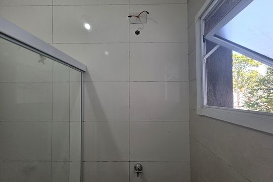 Banheiro da Suíte de apartamento para alugar com 3 quartos, 86m² em Vila Metalúrgica, Santo André