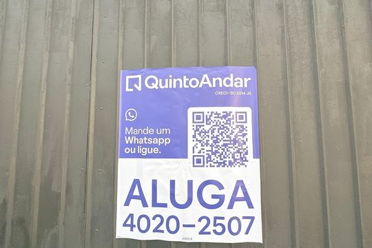 Plaquinha de apartamento para alugar com 2 quartos, 50m² em Ceniro Martins, São José