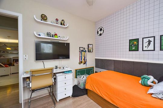 Quarto de apartamento à venda com 4 quartos, 115m² em Ipiranga, Belo Horizonte