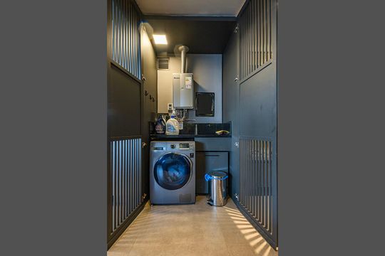 Sala/Cozinha de apartamento à venda com 2 quartos, 71m² em Pinheiros, São Paulo