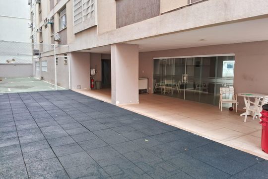 Área externa de apartamento à venda com 2 quartos, 80m² em Botafogo, Rio de Janeiro