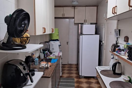 Cozinha de apartamento à venda com 2 quartos, 80m² em Botafogo, Rio de Janeiro