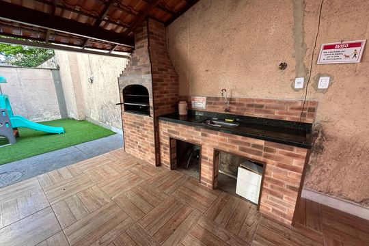 Área comum - Churrasqueira de apartamento à venda com 2 quartos, 57m² em Campinho, Rio de Janeiro