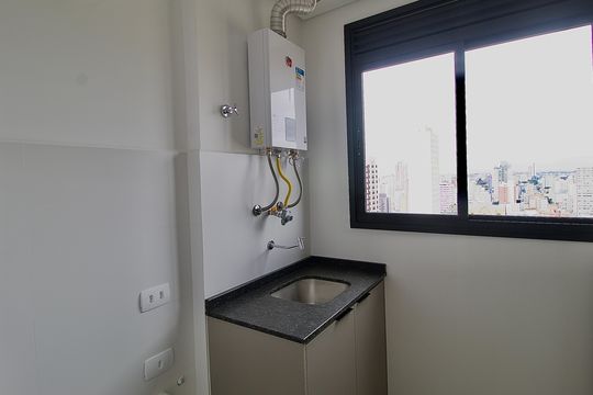 Área de Serviço de apartamento para alugar com 2 quartos, 53m² em Centro, Curitiba