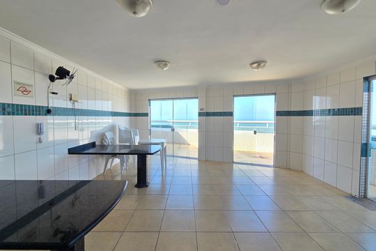 Área comum - Churrasqueira de apartamento para alugar com 2 quartos, 77m² em Vilamar, Praia Grande