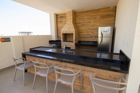 Área comum de apartamento para alugar com 2 quartos, 62m² em Q 3, Brasília