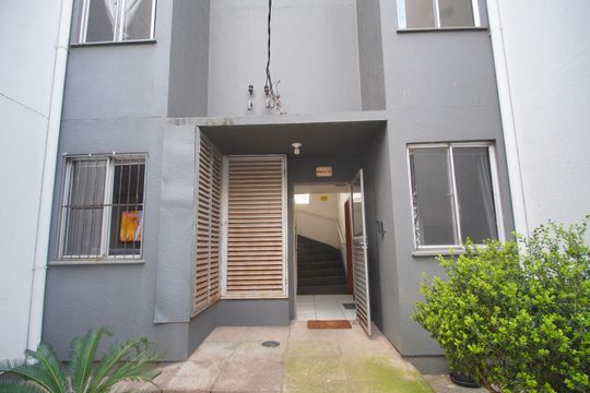 Fachada do bloco de apartamento à venda com 2 quartos, 38m² em Canudos, Novo Hamburgo