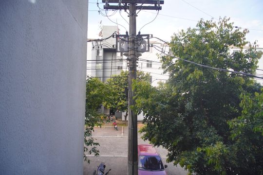 vista da sala de apartamento à venda com 2 quartos, 38m² em Canudos, Novo Hamburgo