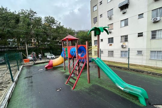 Área comum - Playground de apartamento para alugar com 1 quarto, 37m² em Engenho de Dentro, Rio de Janeiro