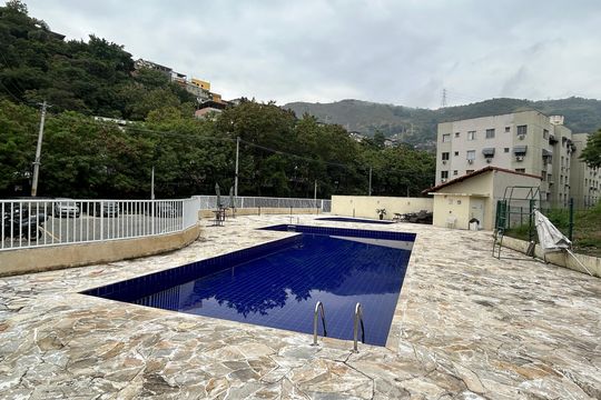 Área comum - Piscina de apartamento para alugar com 1 quarto, 37m² em Engenho de Dentro, Rio de Janeiro