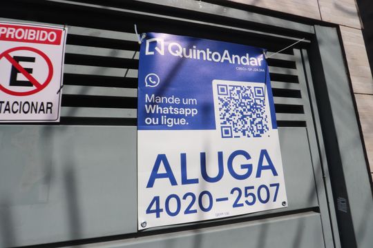 Placa de casa para alugar com 2 quartos, 163m² em Vila Alzira, São Paulo