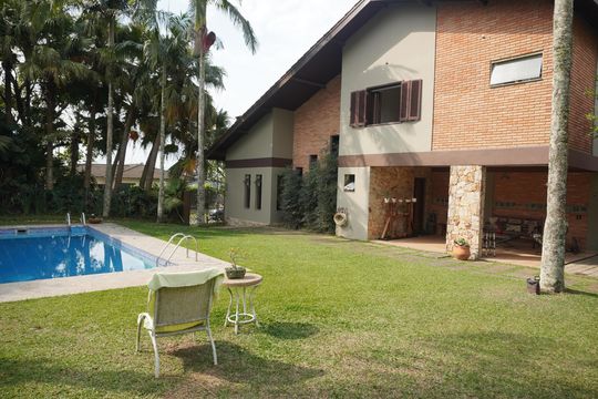 Área externa de casa de condomínio à venda com 3 quartos, 363m² em Morada dos Pássaros, Barueri