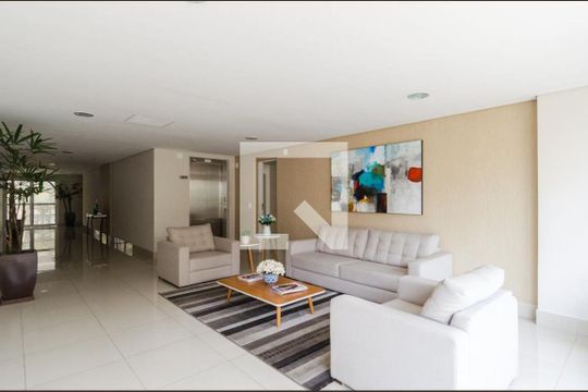 Área comum - Hall de apartamento para alugar com 2 quartos, 70m² em Jardim Portugal, São Bernardo do Campo