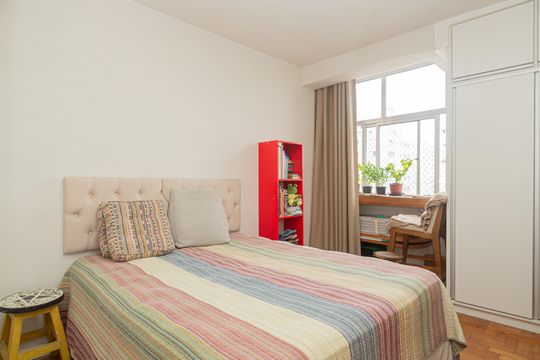 Quarto de apartamento à venda com 1 quarto, 40m² em Bela Vista, São Paulo