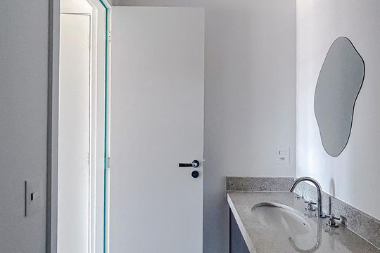 Banheiro da Suíte de apartamento para alugar com 2 quartos, 74m² em Tatuapé, São Paulo