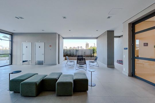 Área comum de apartamento para alugar com 2 quartos, 74m² em Tatuapé, São Paulo