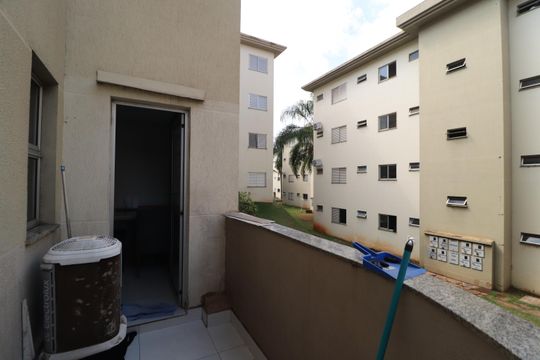 Sacada de apartamento para alugar com 3 quartos, 66m² em Tubalina, Uberlândia