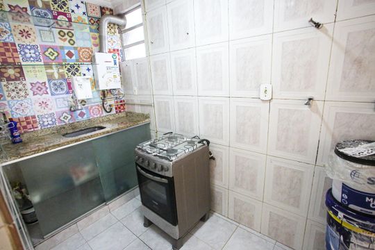 Cozinha de apartamento para alugar com 2 quartos, 60m² em Taquara, Rio de Janeiro