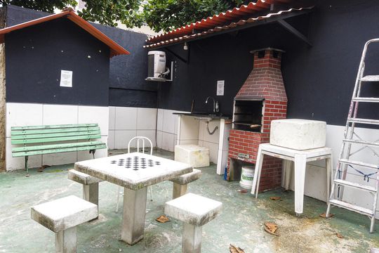 Área comum - Churrasqueira de apartamento para alugar com 2 quartos, 60m² em Taquara, Rio de Janeiro