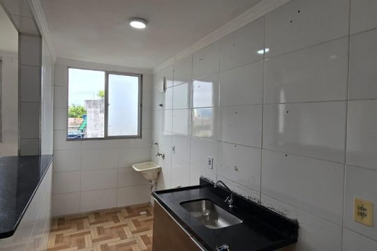 Cozinha e Área de Serviço de apartamento para alugar com 2 quartos, 50m² em Vila Bremen, Guarulhos