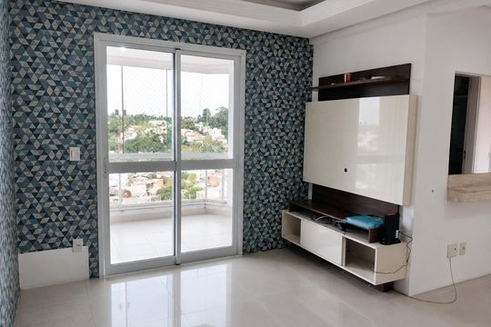 Sala de apartamento para alugar com 2 quartos, 73m² em Jansen, Gravataí