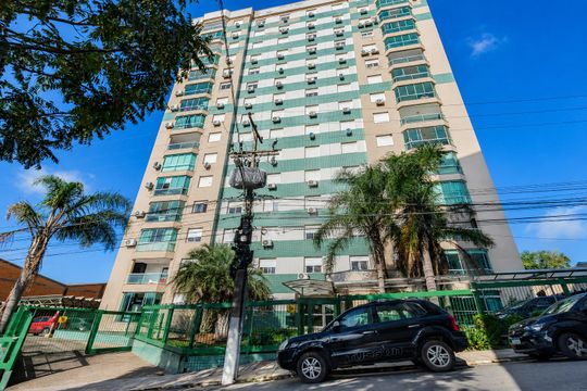 Fachada de apartamento para alugar com 2 quartos, 73m² em Jansen, Gravataí
