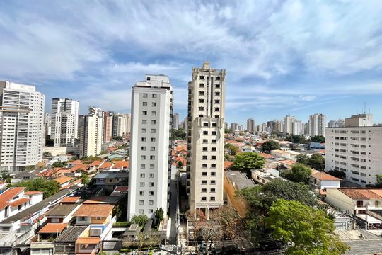 Vista da Suíte 2 de apartamento para alugar com 3 quartos, 104m² em Chácara Inglesa, São Paulo