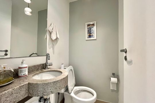 Lavabo de apartamento para alugar com 3 quartos, 104m² em Chácara Inglesa, São Paulo