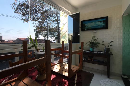 Varanda do Quarto 3 de casa à venda com 3 quartos, 220m² em Jardim Matarazzo, São Paulo
