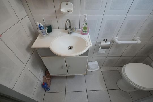 Banheiro Social de casa à venda com 5 quartos, 177m² em Jardim Stella, Santo André