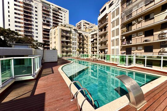 Área comum de apartamento à venda com 3 quartos, 90m² em Jardim Botânico, Rio de Janeiro