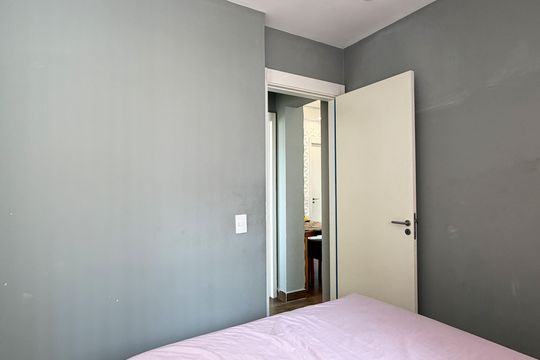 Quarto 1 de apartamento para alugar com 2 quartos, 39m² em Castelo, Santos