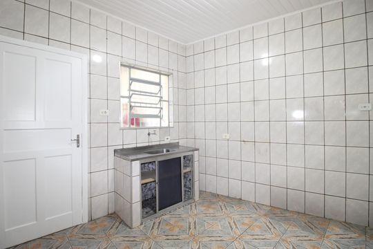 Cozinha de casa para alugar com 1 quarto, 40m² em Vila Norma, São Paulo