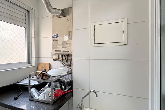 Área de Serviço de apartamento à venda com 3 quartos, 69m² em Freguesia do Ó, São Paulo