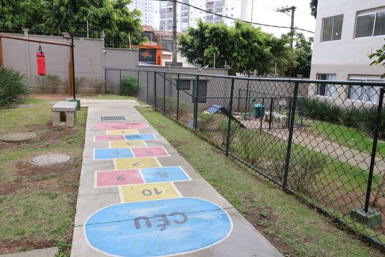 Área comum de apartamento para alugar com 2 quartos, 34m² em Veleiros, São Paulo