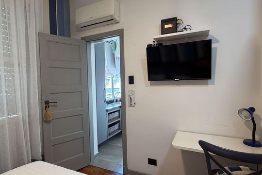 Suite de apartamento para alugar com 2 quartos, 65m² em Aparecida, Santos