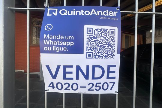 Placa de casa à venda com 3 quartos, 130m² em Jardim Santo Ignacio, São Bernardo do Campo