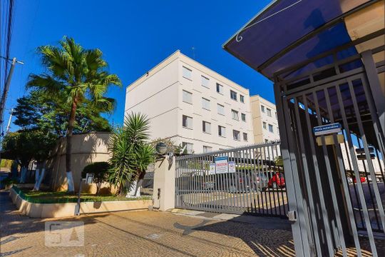 Fachada do Condomínio de apartamento para alugar com 3 quartos, 82m² em Loteamento Country Ville, Campinas