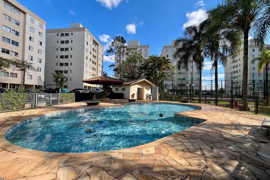 Área comum - Piscina de apartamento à venda com 2 quartos, 60m² em Jardim Bom Sucesso, Campinas