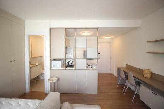 Studio de kitnet/studio para alugar com 1 quarto, 30m² em Moinhos de Vento, Porto Alegre
