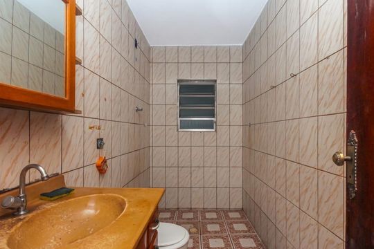 Banheiro de casa para alugar com 1 quarto, 95m² em Vila Bela, São Paulo