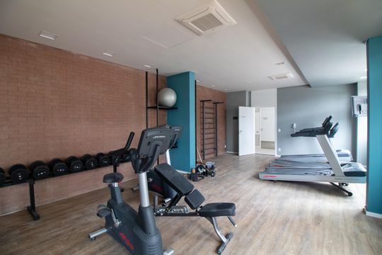 Área comum - Academia de kitnet/studio à venda com 1 quarto, 22m² em Campo Belo, São Paulo