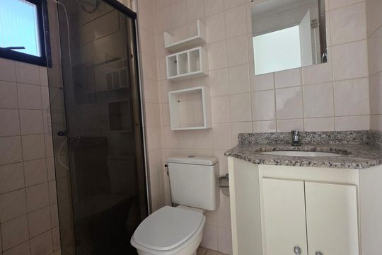 Banheiro de apartamento para alugar com 2 quartos, 54m² em Jardim das Vertentes, São Paulo