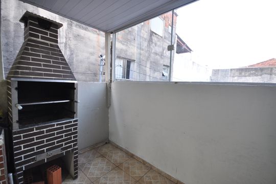 Churrasqueira de casa para alugar com 3 quartos, 100m² em Jardim Brasil (zona Norte), São Paulo