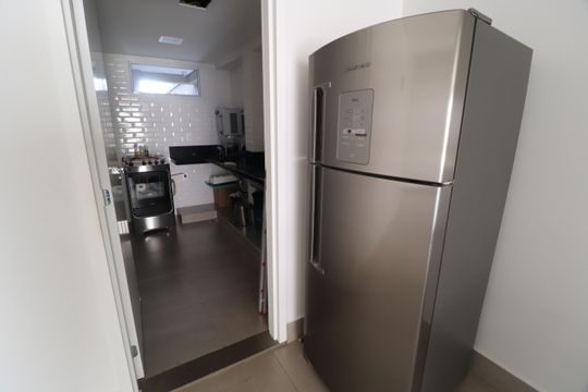 Área comum - Salão de festas de apartamento para alugar com 2 quartos, 73m² em Centro, Uberlândia