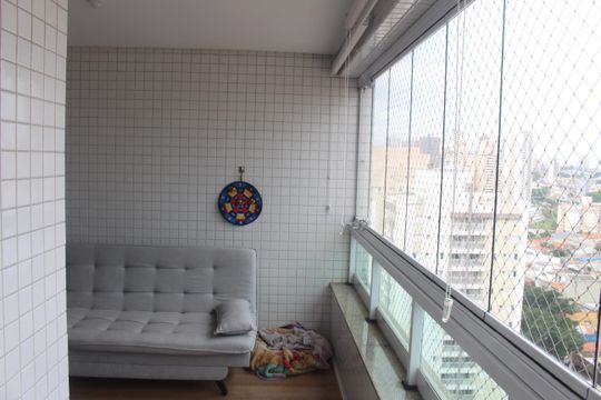 Varanda de apartamento à venda com 3 quartos, 130m² em Barcelona, São Caetano do Sul