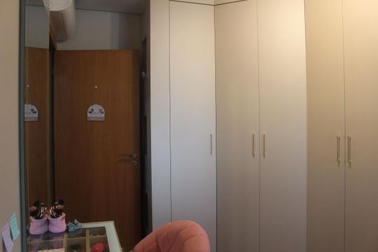 Quarto de apartamento à venda com 3 quartos, 130m² em Barcelona, São Caetano do Sul