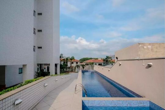 Área comum - Piscina de apartamento à venda com 3 quartos, 130m² em Barcelona, São Caetano do Sul