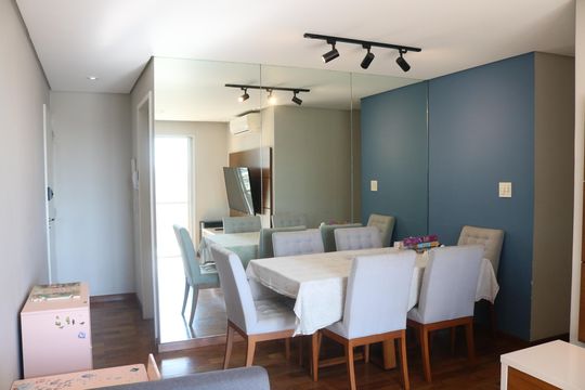 Sala de apartamento para alugar com 3 quartos, 76m² em Vila Ipojuca, São Paulo
