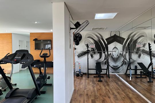 Área comum - Academia de apartamento para alugar com 3 quartos, 76m² em Vila Ipojuca, São Paulo